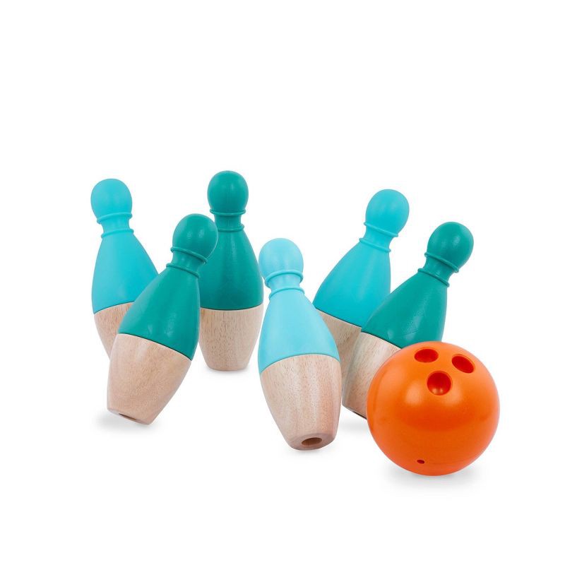 slide 7 of 9, B. toys Bowling Set - 8pc, 8 ct