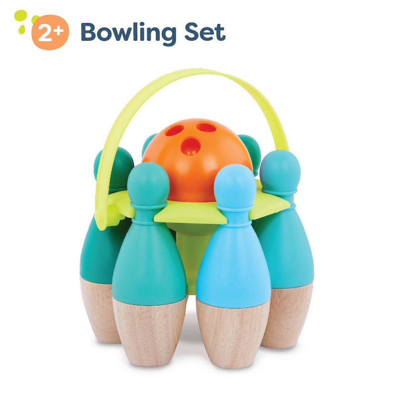 slide 6 of 9, B. toys Bowling Set - 8pc, 8 ct