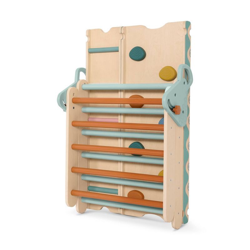 slide 11 of 12, B. toys Wooden Pikler Triangle Climber Set - Wonder Climber, 1 ct