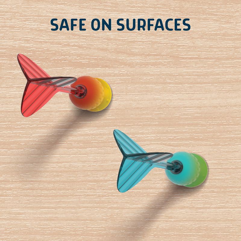 slide 4 of 6, Chuckle & Roar Suction (Smack) Dartboards - 6pk, 6 ct