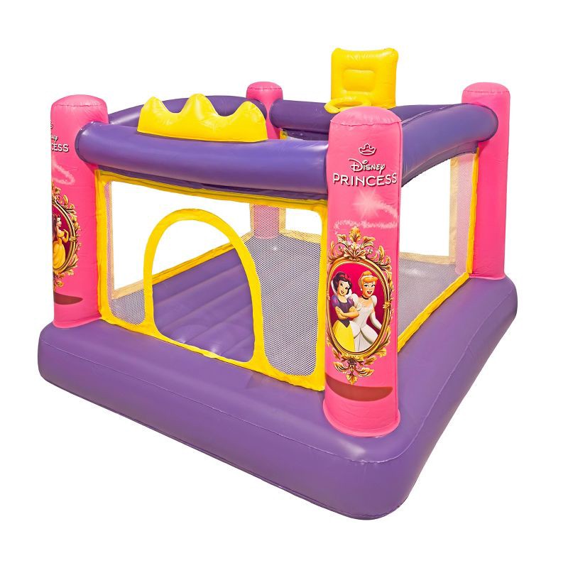 slide 2 of 9, Funormous Disney Princess Bounce House with Built in Air Pump, 1 ct