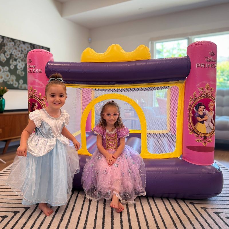 slide 8 of 9, Funormous Disney Princess Bounce House with Built in Air Pump, 1 ct