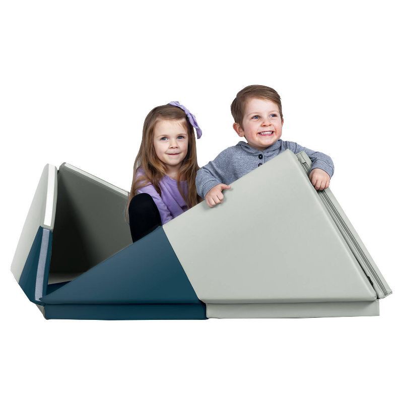 slide 2 of 4, Playtopia Tent to Canoe and Gym Folding Mat 3 in 1 Play Tent, 1 ct