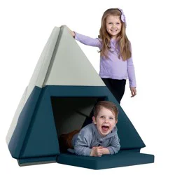 Playtopia Tent to Canoe and Gym Folding Mat 3 in 1 Play Tent