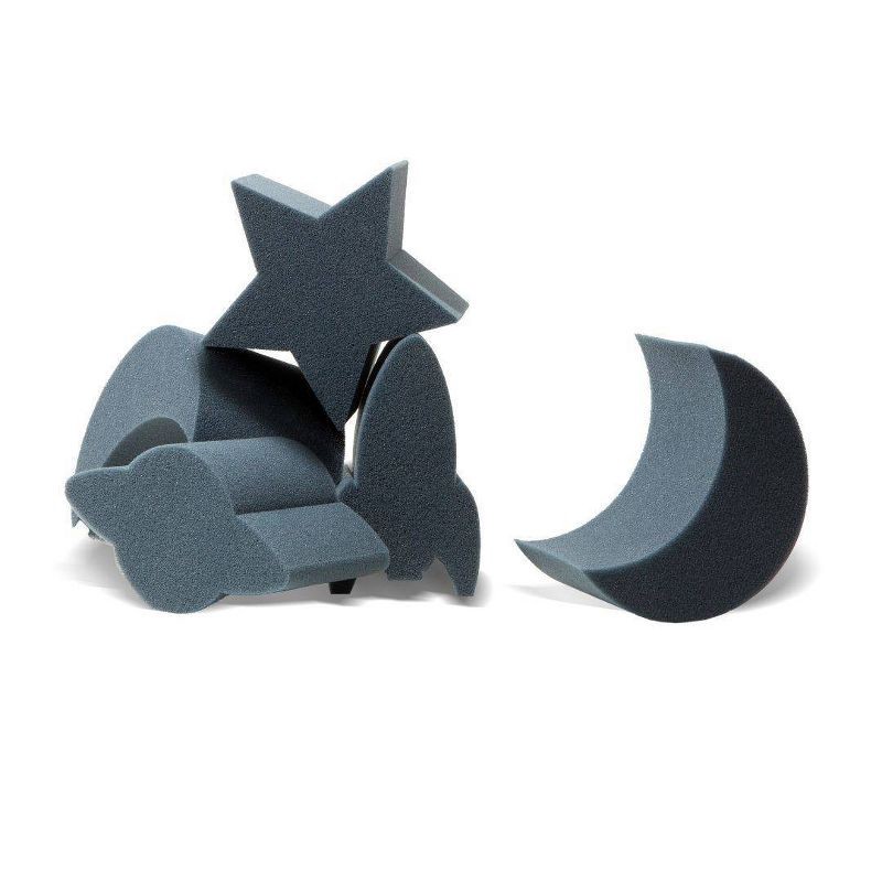 slide 1 of 9, SMOL Foam Shapes Space - 30 pc, 30 ct