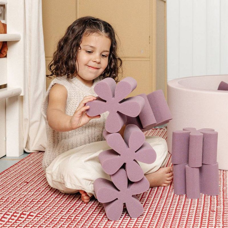 slide 6 of 6, SMOL Foam Pit with Daisy Foam - 30pc, 30 ct