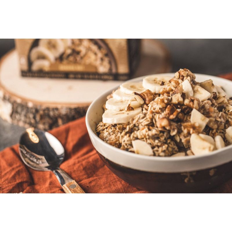 slide 2 of 6, Kodiak Cakes Peak Protein Packed Banana Nut Oatmeal - 12.58oz/4ct, 12.58 oz, 4 ct