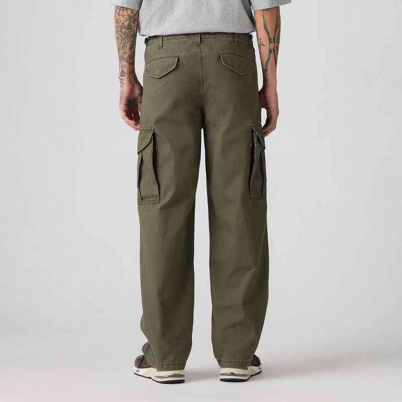 slide 3 of 3, Levi's® Men's XX Cargo Baggy Fit Pants - Forest Green 31x32, 1 ct