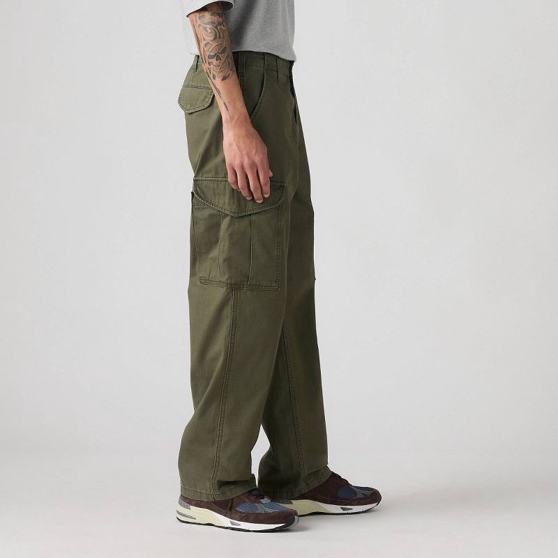 slide 2 of 3, Levi's® Men's XX Cargo Baggy Fit Pants - Forest Green 38x32, 1 ct
