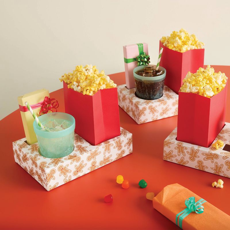 slide 2 of 3, 3ct Christmas Gingerbread Movie Snack Box - Spritz™, 3 ct