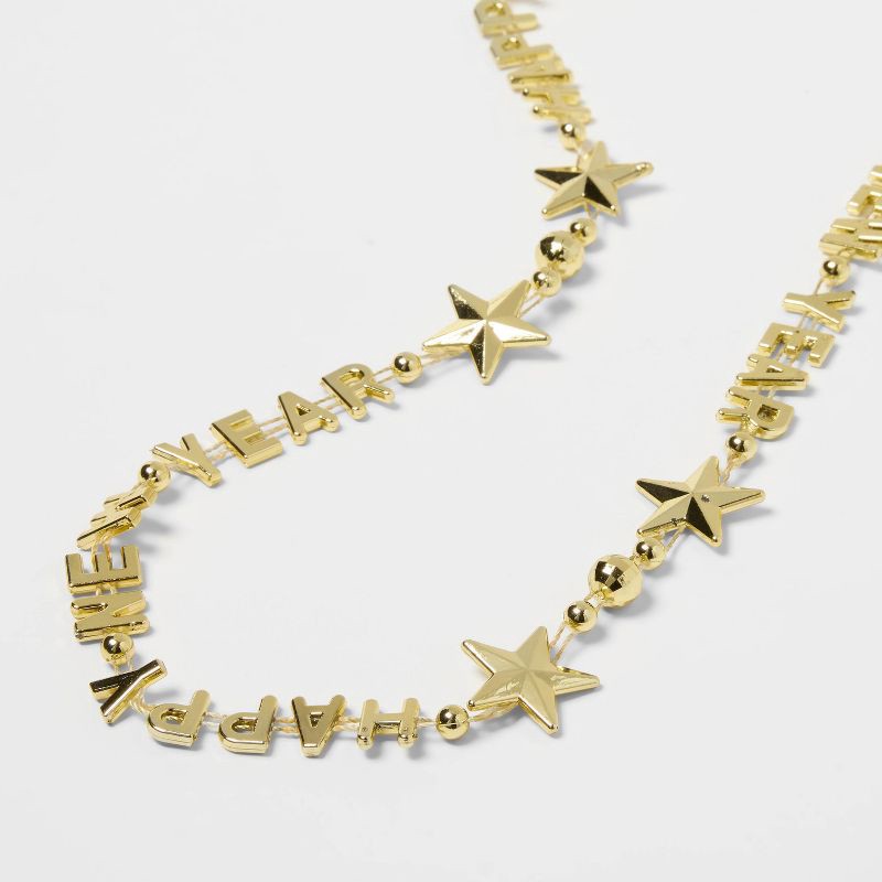 slide 3 of 4, 4ct New Year's Eve Colorful Beads - Spritz™, 4 ct