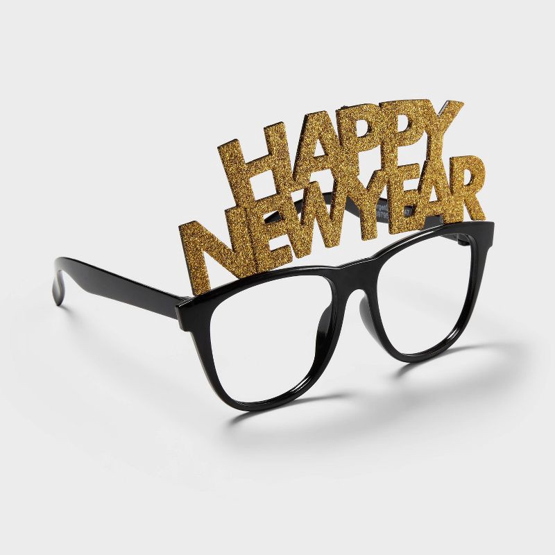 slide 3 of 4, New Year's Eve 'Happy New Year' Glasses - Spritz™, 1 ct