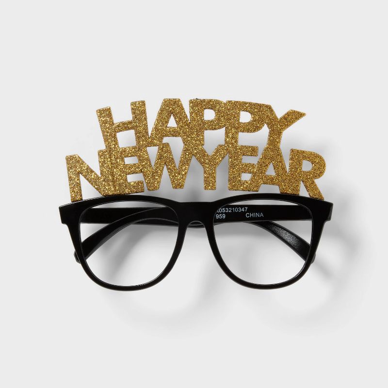 slide 1 of 4, New Year's Eve 'Happy New Year' Glasses - Spritz™, 1 ct