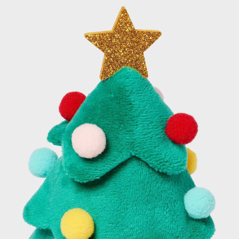 slide 3 of 3, Christmas Tree Plush Décor - Spritz™, 1 ct