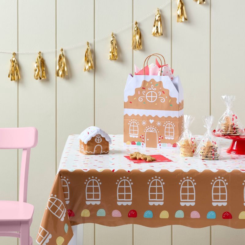 slide 2 of 3, Christmas Gingerbread House Plush Décor - Spritz™, 1 ct