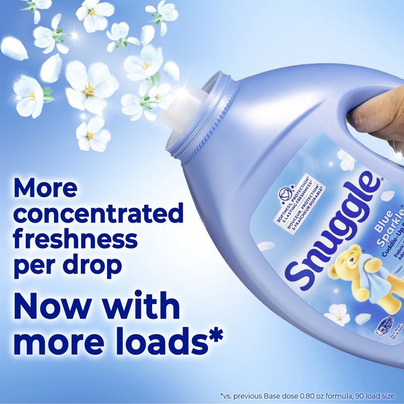 slide 2 of 9, Snuggle Fabric Softener - Blue Sparkle - 66 fl oz, 66 fl oz
