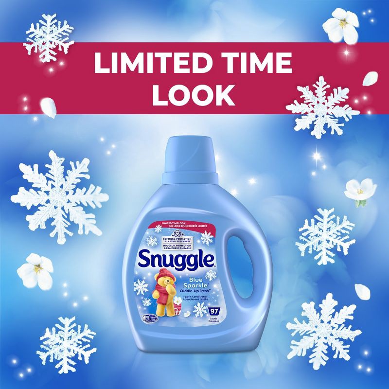 slide 2 of 9, Snuggle Fabric Softener - Blue Sparkle - 66 fl oz, 66 fl oz