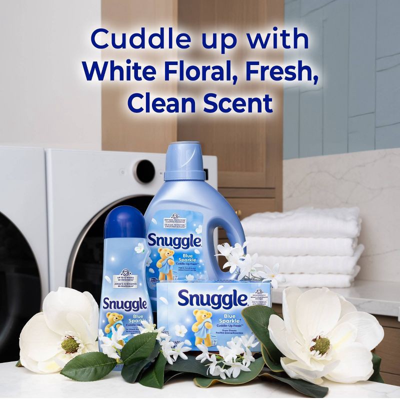 slide 8 of 9, Snuggle Fabric Softener - Blue Sparkle - 93.8 fl oz, 93.8 fl oz