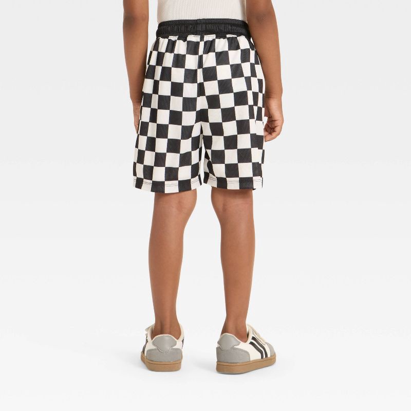slide 2 of 3, Grayson Mini Toddler Boys' Checkered Shorts - 18M, 1 ct