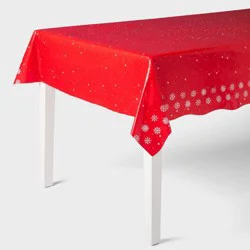 Christmas Snowflake Table Cover - Spritz™