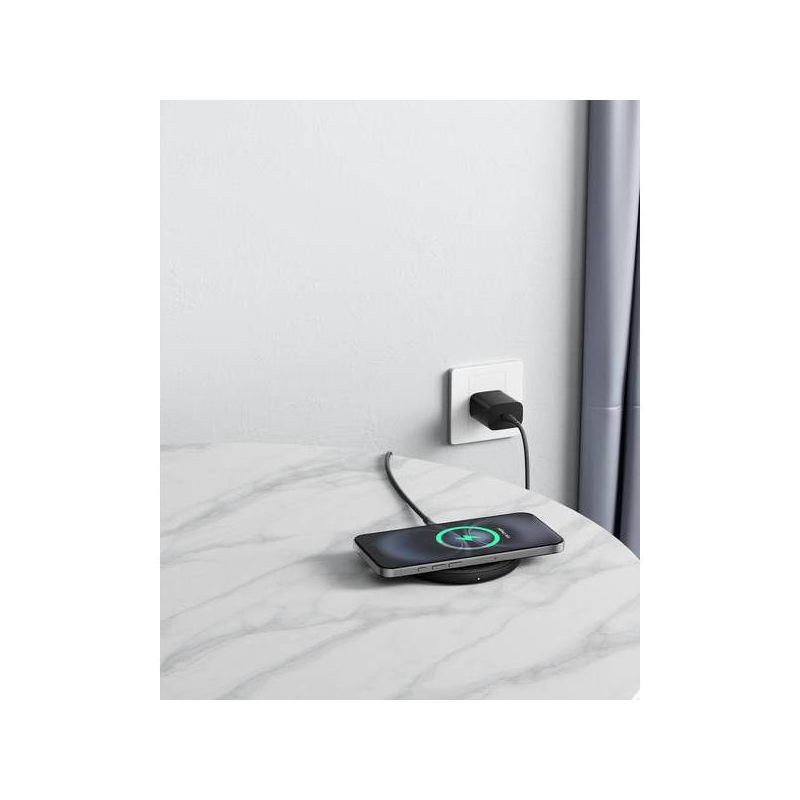 slide 8 of 12, Belkin 15W Qi Charging Pad - Black: Compatible with iPhone & Galaxy Models, 1 ct