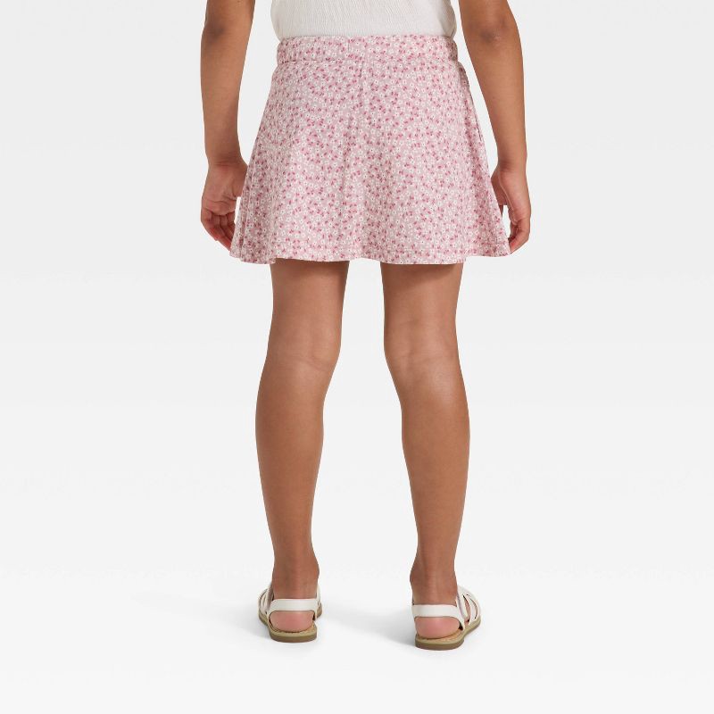 slide 2 of 3, Toddler Girls' Skort - Cat & Jack™ Light Mauve 5T, 1 ct