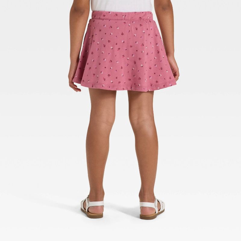slide 3 of 3, Toddler Girls' Skort - Cat & Jack™ Pink 5T, 1 ct