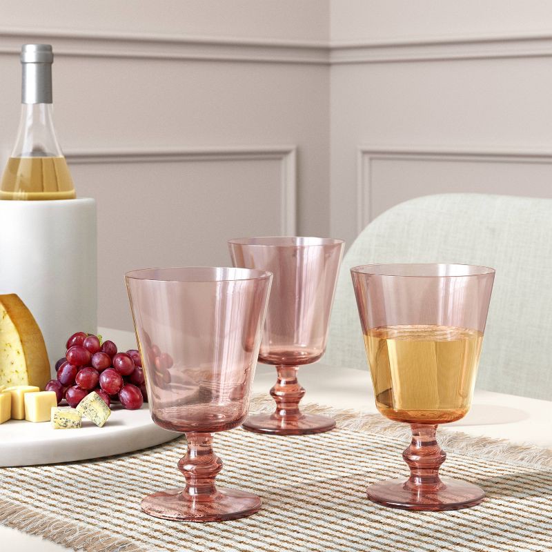 slide 2 of 3, 10.14oz Vintage Goblet Rustic Barn - Threshold™, 10.14 oz