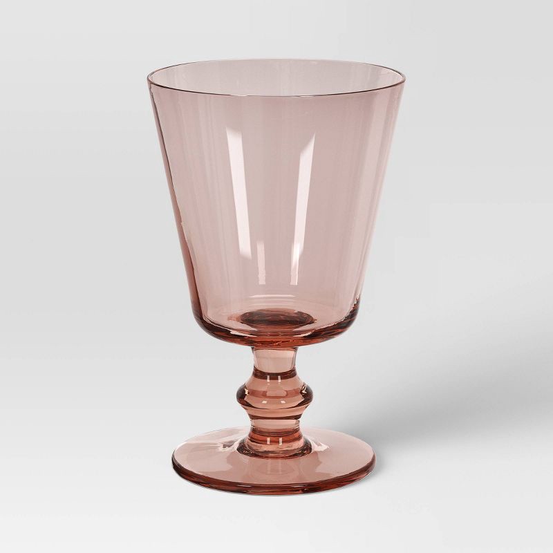 slide 1 of 3, 10.14oz Vintage Goblet Rustic Barn - Threshold™, 10.14 oz