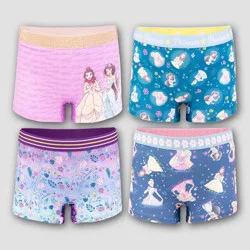 Girls' Disney Princess Boxer Briefs - 6