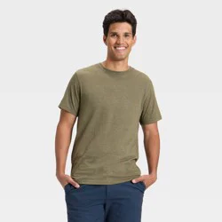 Men's Every Wear Short Sleeve T-Shirt - Goodfellow & Co™ Olive Green XL