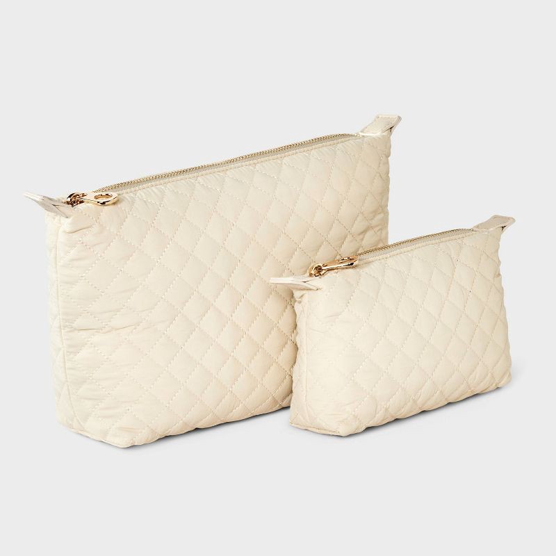 slide 2 of 5, Travel Bag Pouch System - Universal Thread™ Beige, 1 ct