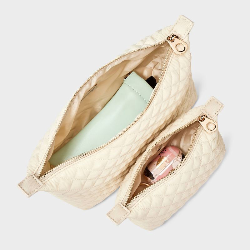 slide 3 of 5, Travel Bag Pouch System - Universal Thread™ Beige, 1 ct