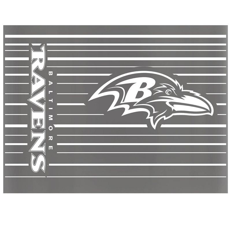 slide 4 of 6, NFL Baltimore Ravens Acrylic Water Bottle with UV Graphics - 34oz, 34 oz
