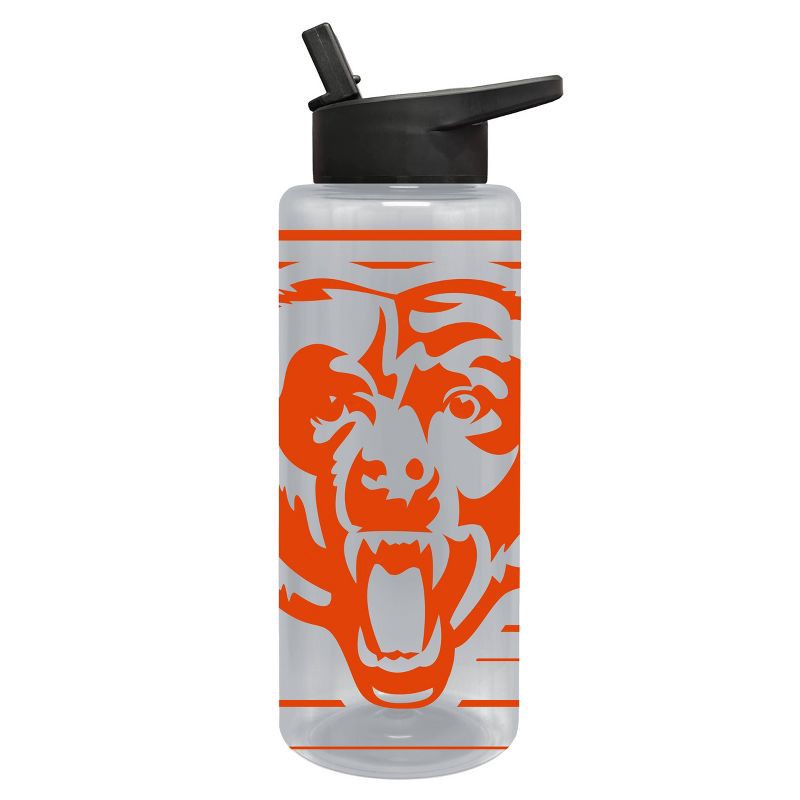 slide 2 of 6, NFL Chicago Bears Acrylic Water Bottle with UV Graphics - 34oz, 34 oz