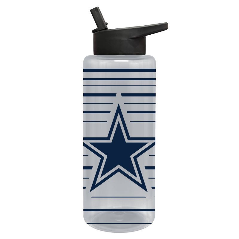 slide 2 of 6, NFL Dallas Cowboys Acrylic Water Bottle with UV Graphics - 34oz, 34 oz