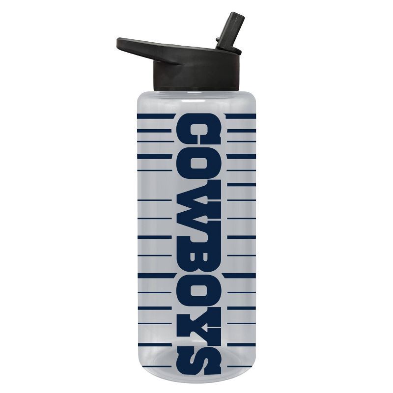 slide 3 of 6, NFL Dallas Cowboys Acrylic Water Bottle with UV Graphics - 34oz, 34 oz
