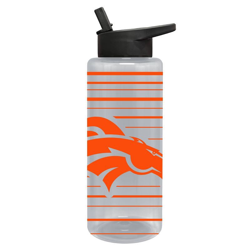 slide 2 of 6, NFL Denver Broncos Acrylic Water Bottle with UV Graphics - 34oz, 34 oz