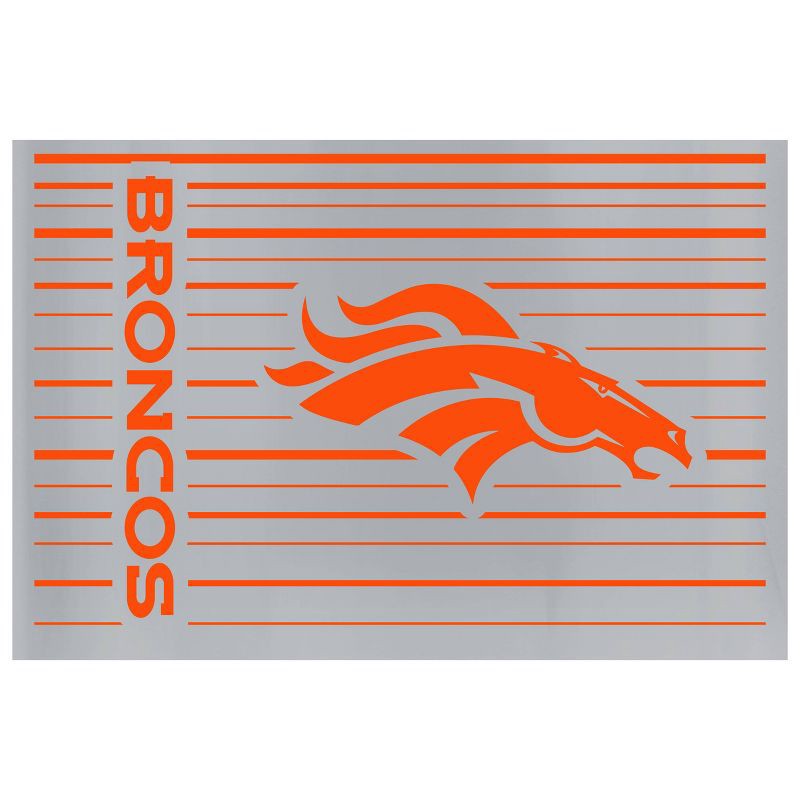 slide 4 of 6, NFL Denver Broncos Acrylic Water Bottle with UV Graphics - 34oz, 34 oz