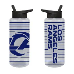 NFL Los Angeles Rams Acrylic Water Bottle with UV Graphics - 34oz