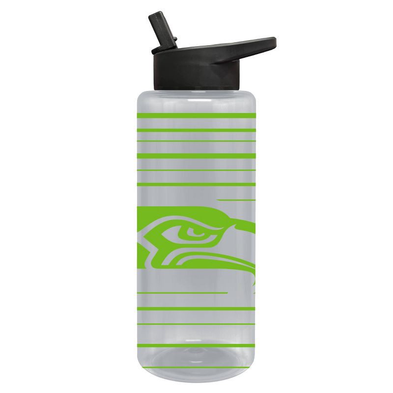 slide 2 of 6, NFL Seattle Seahawks Acrylic Water Bottle with UV Graphics - 34oz, 34 oz