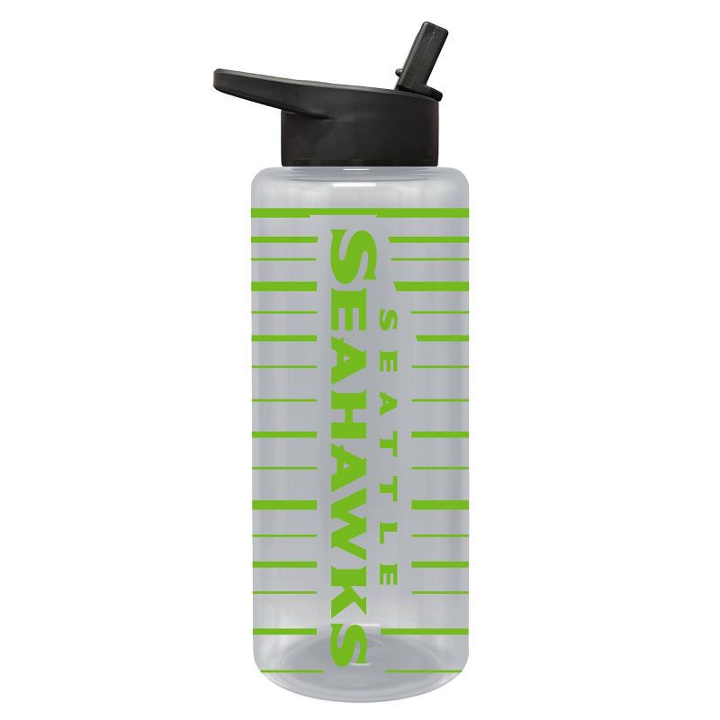slide 3 of 6, NFL Seattle Seahawks Acrylic Water Bottle with UV Graphics - 34oz, 34 oz