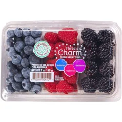 Three's a Charm Fresh Berry Trio - 7oz