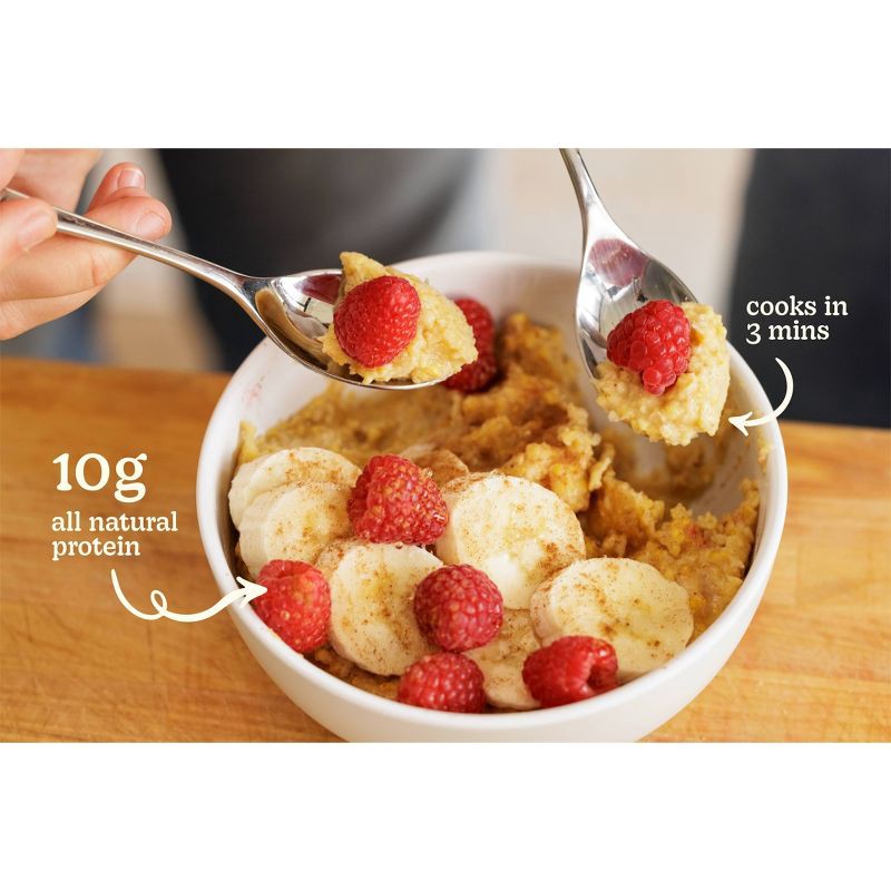 slide 8 of 9, ChiChi Maple Brown Sugar Protein Chickpea Hot Cereal - 8.8oz, 8.8 oz