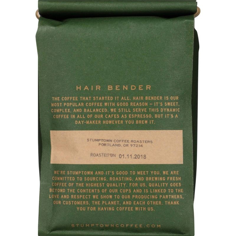 slide 7 of 7, Stumptown Coffee Hair Bender Blend Medium Roast Whole Bean Coffee - 18oz, 18 oz