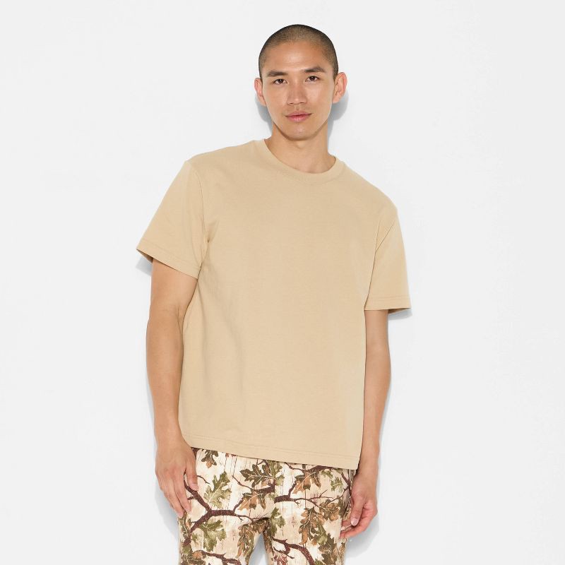 slide 2 of 3, Men's Short Sleeve T-Shirt - Original Use™ Beige XL, 1 ct