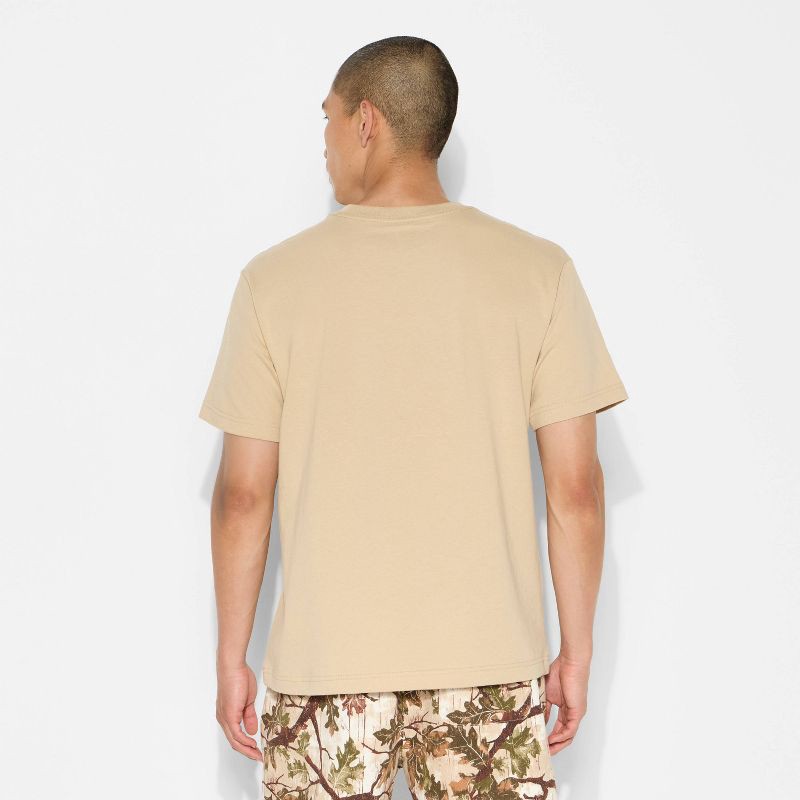 slide 3 of 3, Men's Short Sleeve T-Shirt - Original Use™ Beige XL, 1 ct