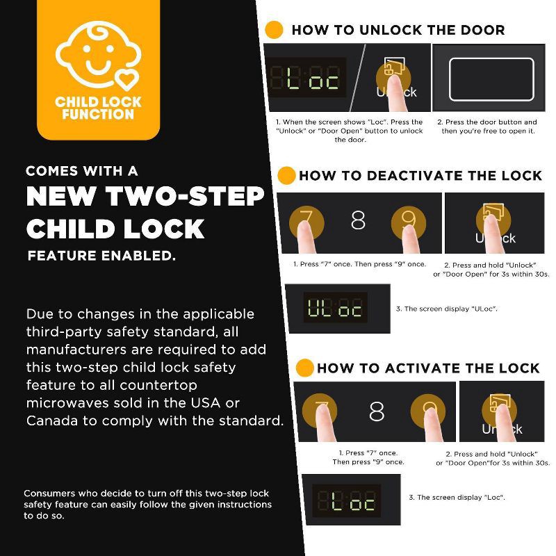 slide 5 of 5, Cuisinart 1.3 cu ft Inverter Mirror Microwave, 1 ct