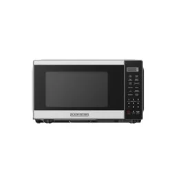 BLACK+DECKER 0.9 cu ft Microwave Oven Black