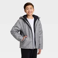 Kids' 3-in-1 Jacket - All In Motion™ Heather Gray M